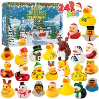 badeente adventskalender,adventskalender 2025 kinder baden,24 Stück Countdown-Adventskalender Mit Weihnachts-Gummienten,Adventskalender Weihnachten 2025,adventskalender 2025 ohne süßigkeiten