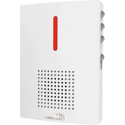 Casacontrol FTK-120 Funkklingel für Mehrfamilienhaus 100 Meter Reichweite, 36 Melodien
