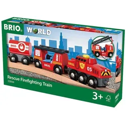 BRIO Spiel Feuerwehr-Löschzug