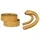 Lizard Skins DSP Ultra Lenkerband Vegas Gold 2,7 mm - Einheitsgröße