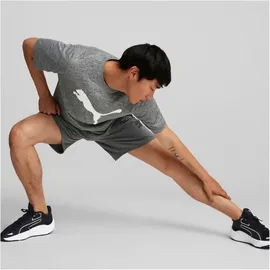 Puma Train Favorite Heather Cat Trainingsshirt Herren black heather S