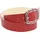 COLLEZIONE ALESSANDRO Damengürtel Leder rot 95