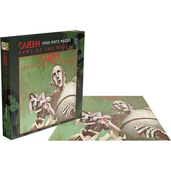 Rock Saws Queen: News of the World 1000 Piece Jigsaw Puzzle