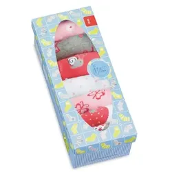 Sterntaler Söckchen 7er-Box Mädchen hellgrau melange, Babymode (6 - 24 Monate)