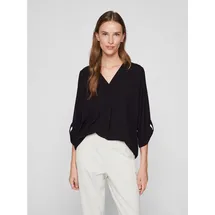 VILA Blusenshirt VIJOSA schwarz 44