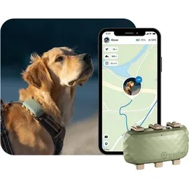 tractive GPS Tracker Hund XL wasserdicht grün