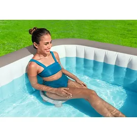 BESTWAY Whirlpoolsitz Grau 40,8 x 31,5 x 20 cm