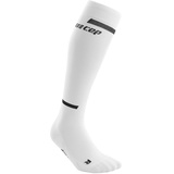 CEP The Run Compression Socks Tall V4 Kompressions-Socken Damen weiß