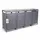 Albatros Mülltonnenbox 272 cm x 118,5 cm grau
