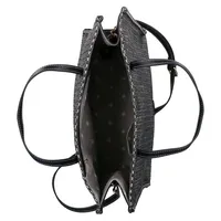 Rieker Damen Henkeltasche Sommerfeeling großes Hauptfach H1074, Farbe:Schwarz - Schwarz