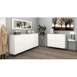 borchardt Möbel Haama 93 x 80 x 35 cm Weiß