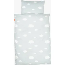 Done by Deer Elphee Bettwäsche 100 x 140 cm, blau