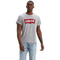 Levi's Standard Housemarked Kurzarm-T-Shirt Mid Heather Grey M