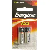 Energizer Zero Mercury Alkaline Batterien A23 2 Stück