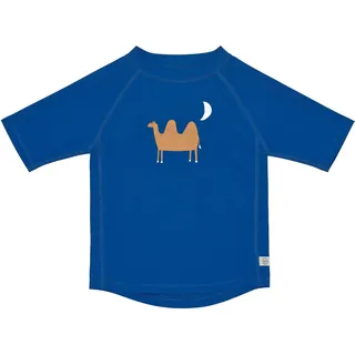 Lässig Baby Kinder Schwimmshirt Badeshirt kurzarm mit UV-Schutz/Short Sleeve Rashguard Camel blue, 25-36 Monate, Größe: 98 - 25-36 Monate