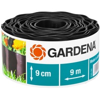 GARDENA 530-20 Rasenkante Garten-Einfassungsrolle Kunststoff Schwarz