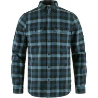 Fjällräven Skog Flanellhemd Indigo Blue / Dark Navy L