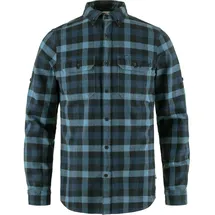 Fjällräven Skog Flanellhemd Indigo Blue / Dark Navy L
