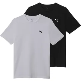 Puma ESS Logo Tee weiß L
