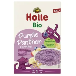 Holle Porridge Purple Panther mit Heidelbeeren  Banane & Äpfel bio