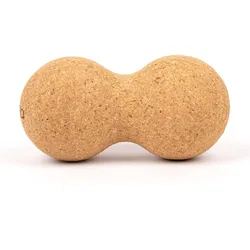 Kork Faszien-Massage-Ball - Peanut braun No Size