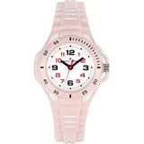 Jacques Lemans ALPHA SAPHIR 393A Quarzuhr Gehäusefarbe rosa Armbandtyp Silikonarmband