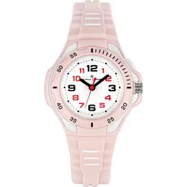 Jacques Lemans ALPHA SAPHIR 393A Quarzuhr Gehäusefarbe rosa Armbandtyp Silikonarmband