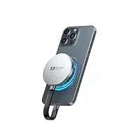 SAN ZANG MASTER Ultradünne 7mm Magnetische Externe SSD 2TB SSD Festplatte Extern Modernes Minimalistisches Design & Hohe Speicherkapazität/Leichtes Aluminiumgehäuse/USB-C Kompatibel mit PC/Laptop