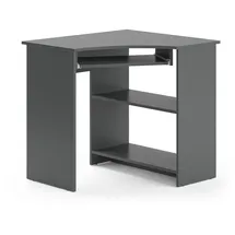 Vicco Eckschreibtisch Odin Anthrazit, 83 x 76 cm,