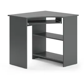 Vicco Eckschreibtisch Odin Anthrazit, 83 x 76 cm,