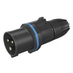 Walther CEE NEO Stecker - 16A / 230V / 3polig - IP54 mit Schraubanschluss