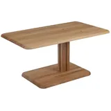 58 aufm Kessel COUCHTISCH Carolann höhenverstellbar 100x60x48,5 Massivholz Wildeiche | Gr.: onesize