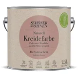 Kreidefarbe Herbstrascheln rot matt 2,5 l
