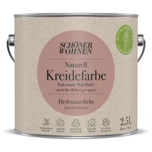 Schöner Wohnen Kreidefarbe Herbstrascheln rot matt 2,5 l