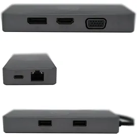 NPO Typ-C Universal-Dockingstation Kompatibel mit Thunderbolt 3-Port und benutzerdefinierten USB-C-Systemen + Unterstützt das Aufladen von Laptops