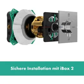 Hansgrohe DuoTurn E Mischer Unterputz, 1 Verbraucher, mattschwarz