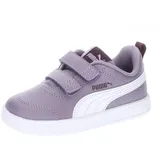 Puma Unisex Baby Courtflex V3 V Inf Sneaker, Pale Plum White, 26 EU