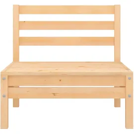 vidaXL 4-tlg. Garten-Lounge-Set Massivholz Kiefer