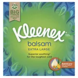 KLEENEX® Balsam Taschentücher, extra groß, weiß, 2-lagig, Aloe Vera, Kompaktbox