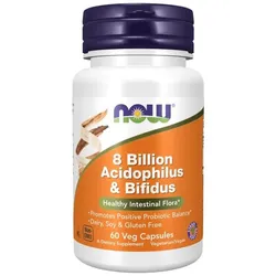 8 Milliarden Acidophilus & Bifidus 60 Veg Kapseln