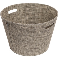 Aduro | Proline Holzkorb aus PET | khaki melange | Ø 45cm