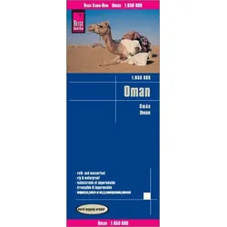 Reise Know-How Landkarte Oman 1:850.000