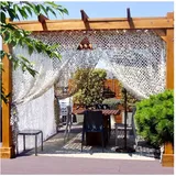 QIANMEI Tarnnetz Schattennetz Tarnnetz for Garten Balkon Dekoration Sonnenschutz Tarnnetz |UV-Schutz Militär Jagd Schießen Camo Netting (Size : 2x6m(6.6 * 19.7ft))