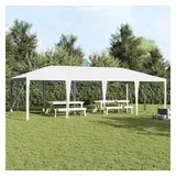 vidaXL Party-Zelt Weiß 800 x 400 x 266 cm Polyethylen und Stahl