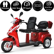 Efun ECO ENGEL 501 Rot, 25 km/h Seniorenmobil