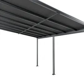 Juskys Terrassendach Borneo 400 x 300 cm anthrazit
