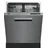 Beko BDDN25530X Einbau-Geschirrspüler (unterbaufähig, 598 mm breit, Edelstahl)