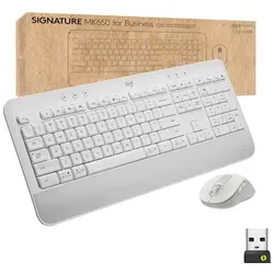 Logitech Signature MK650 Combo for Business, Off-White