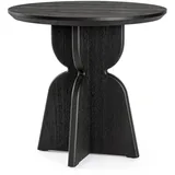 Esstisch Empire Ø 80 cm, Schwarz