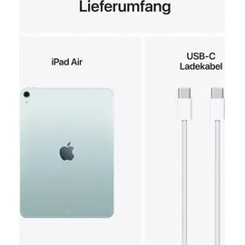 Apple iPad Air 11" (7. Generation 2025) 512 GB Wi-Fi + Cellular blau